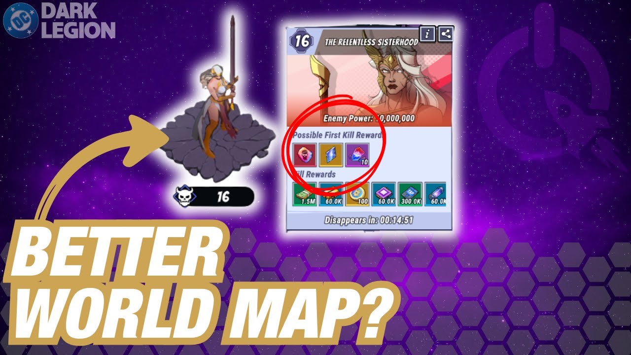 Did the World Map just get BETTER?! | DC: Dark Legion