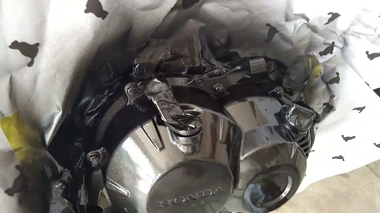 pintura de tampas de motor