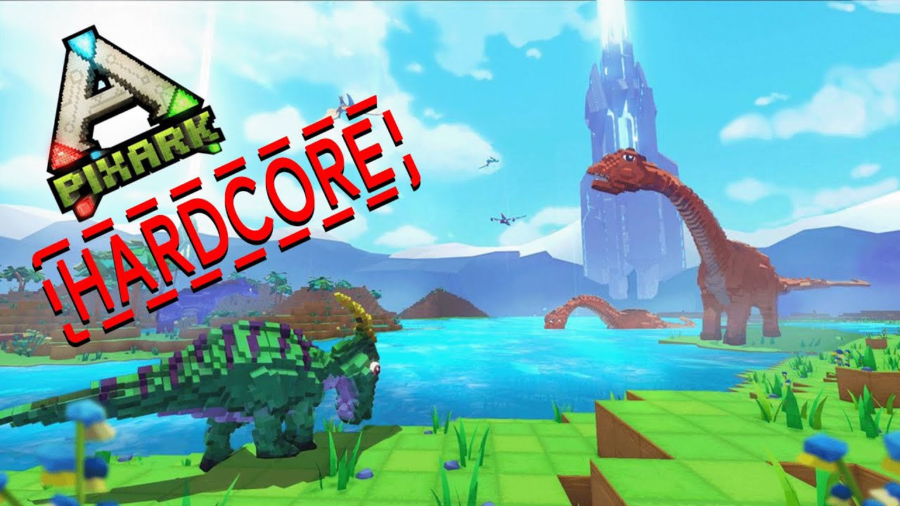 Dumb beginnings! - Pixark Skyward Hardcore  Episode 1