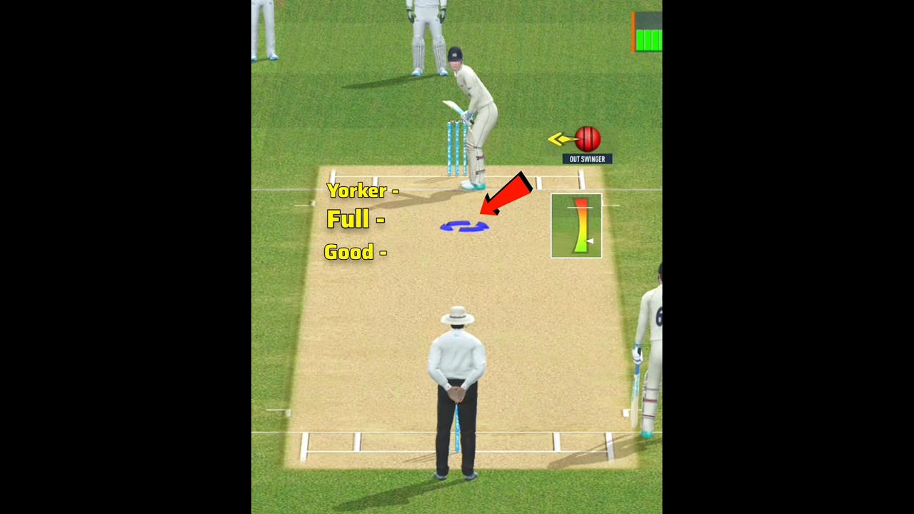 Real Cricket 24 - Test Match Bowling Tips & Tricks 💯 