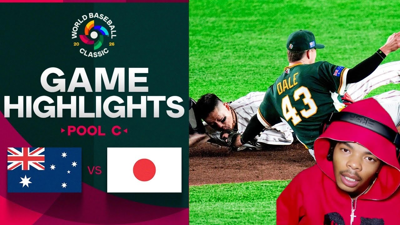 CANT LOSE! Australia vs. Japan Highlights ⚾️ World Baseball Classic (reaction)