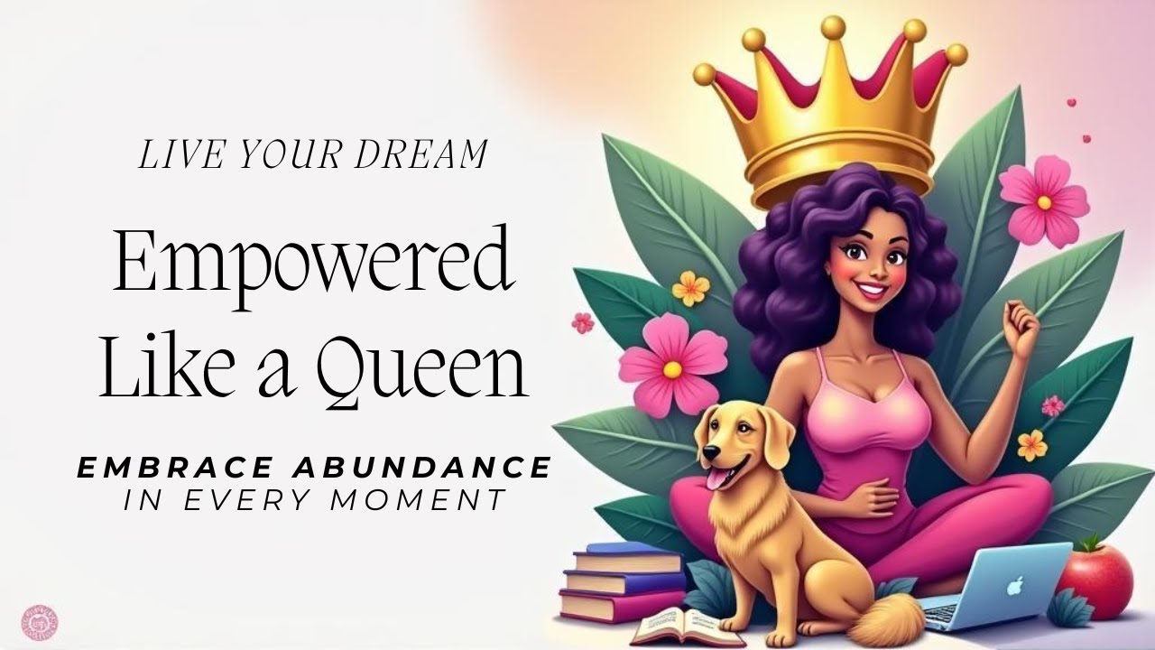 JOY, SUCCESS & ROYAL LIVING 👑 (VISUALIZATION + AFFIRMATION SONG) I AM LIVING MY DREAM ✨ #selfconcept