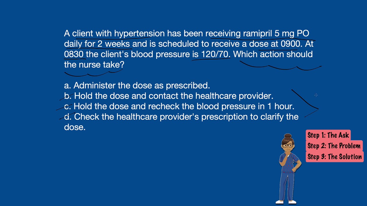NCLEX Practice Item: Copy cat Answer options