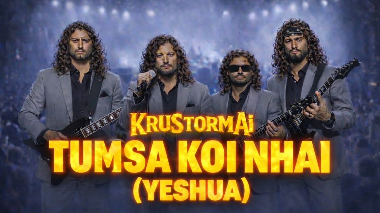 Tumsa Koi Nahi (Yeshua)  | Hindi Rock Worship Song 🔥  | KruStorm AI #gospelrock #indiangospel