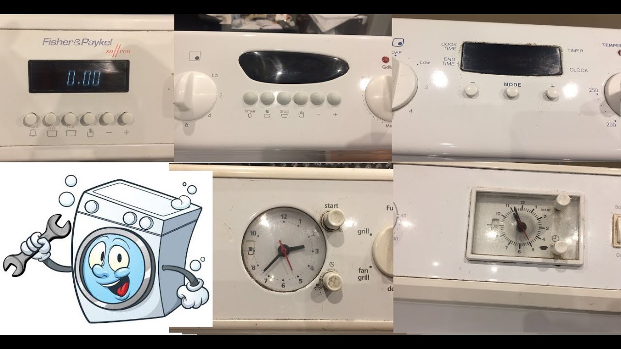 Setting Oven Clocks/Turning off Auto