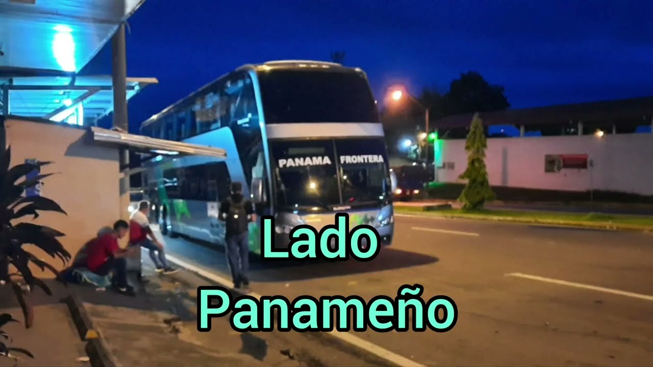 Costa Rica viajando en bus. Panamá, hasta Colon. En Metro