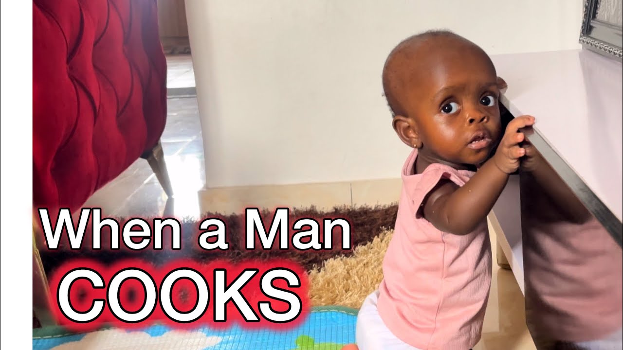 Guess what happens when a Man cooks