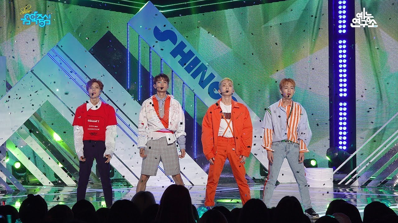 [예능연구소 직캠] 샤이니 데리러 가 @쇼!음악중심_20180602 Good Evening SHINee in 4K