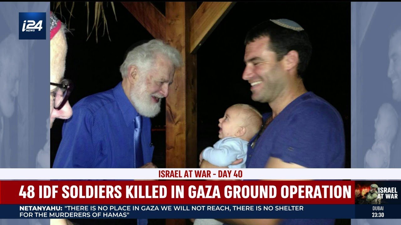 48 IDF soldiers killed in Gaza ground operation