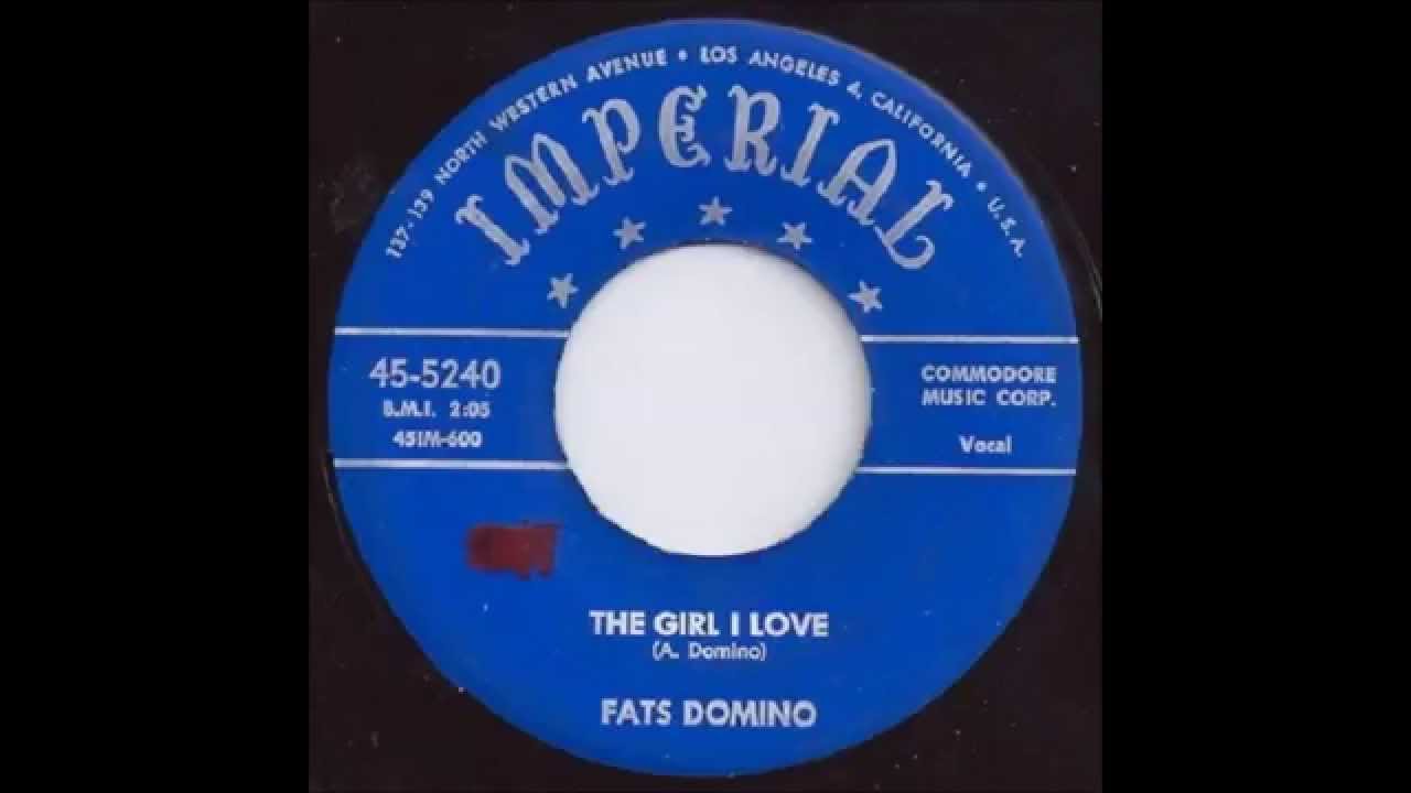 Fats Domino - The Girl I Love(version 1) - June 1, 1953