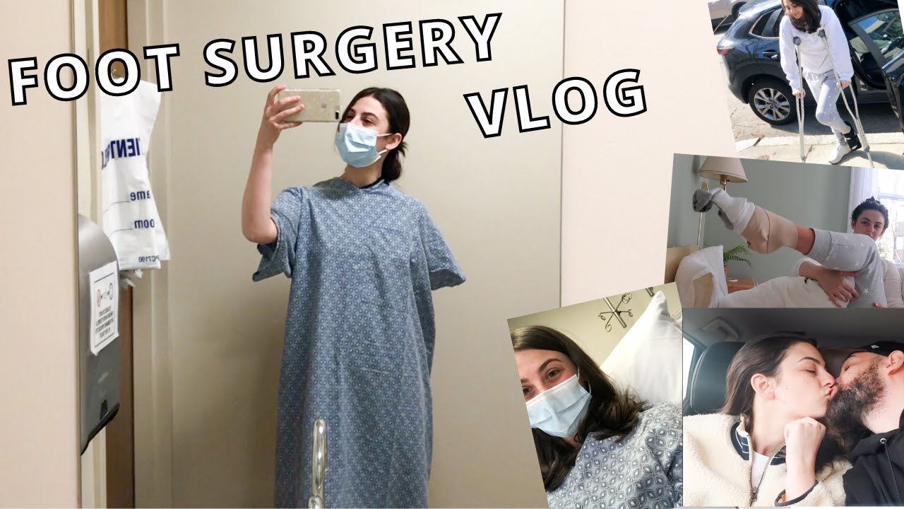 FOOT SURGERY VLOG |Pre & Post Surgery, Worst Pain Of My Life, Recovery|