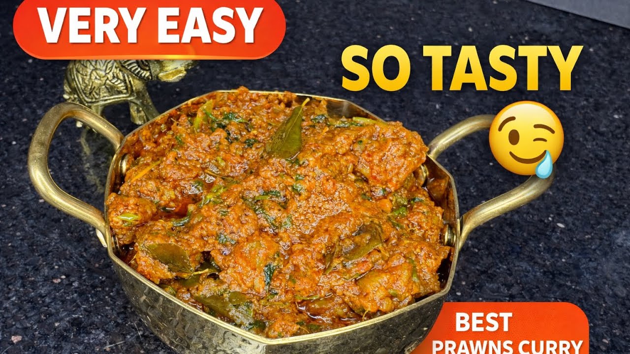 PRAWNSMASALA |  రొయ్యల మసాలా | Best SpicyPrawns Masala Curry | How To Make Prawns Curry