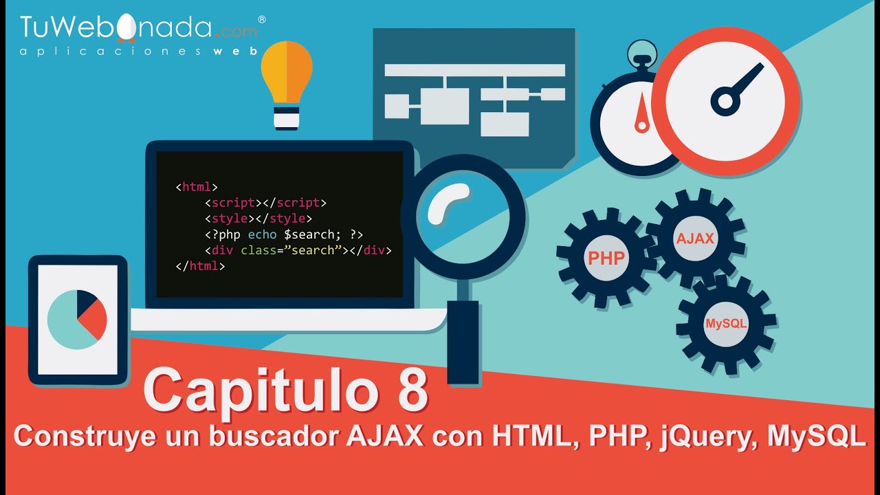 Cap. 8 - Como hacer un buscador AJAX con jQuery, PHP, MySQL, CSS y HTML