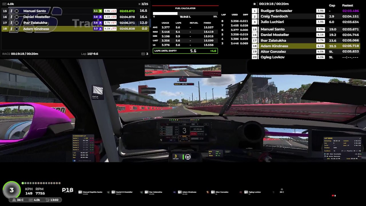 Stream Test - IRacing GT3 Bathurst