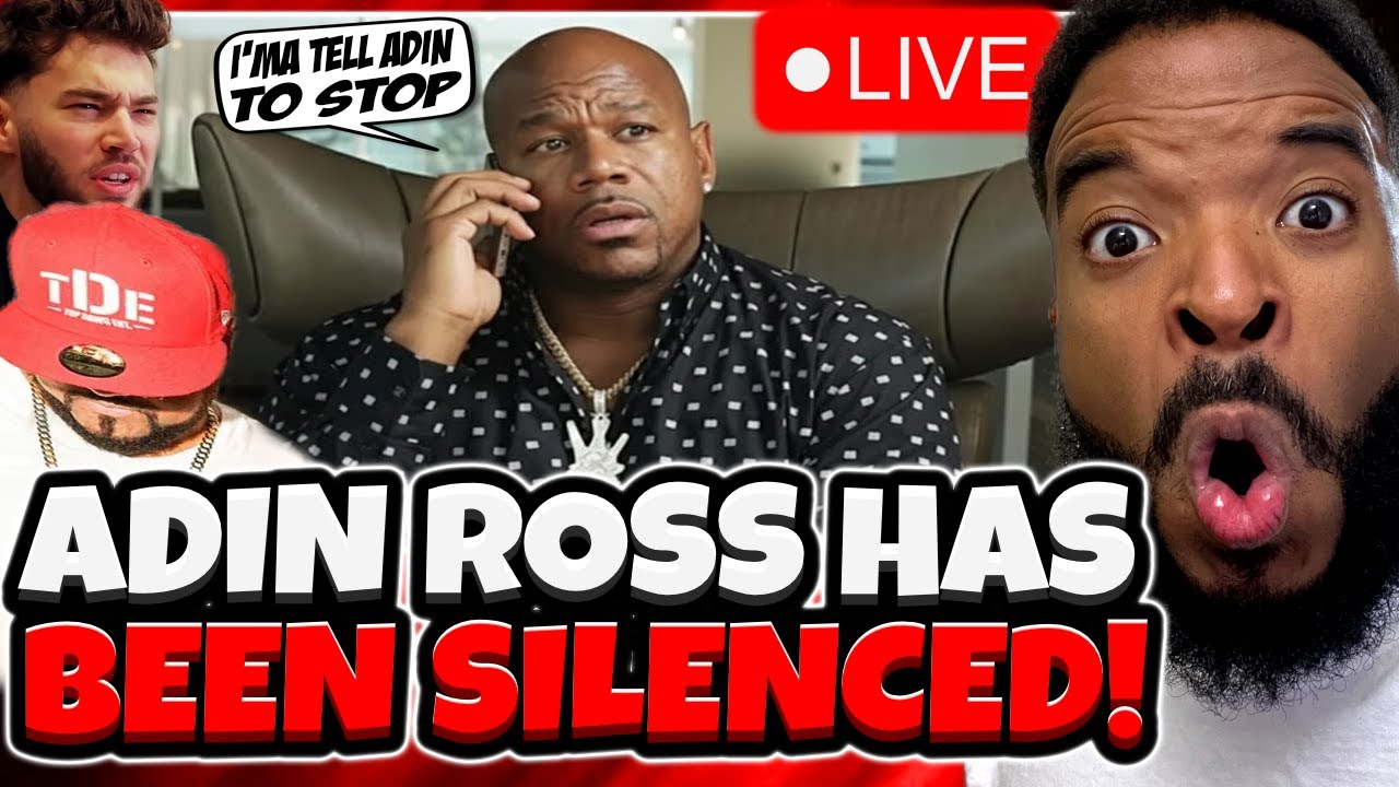 ADIN ROSS WAS FORCED BY WACK 100 TO STOP TALKING ABOUT DOECHII! GLASSES MALONE WE SALUTE YOU!