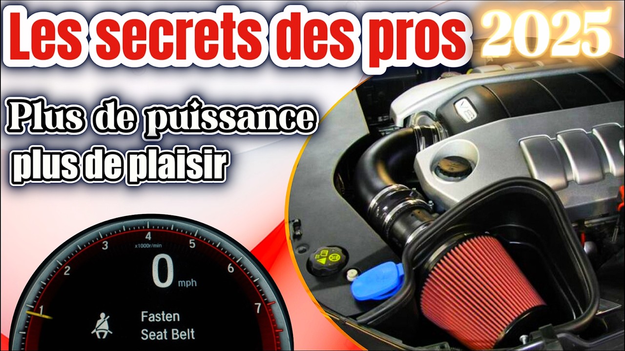 gagnez des chevaux facilement ! 15 Secrets  pour D&eacute;bloquez la puissance cach&eacute;e de votre moteur