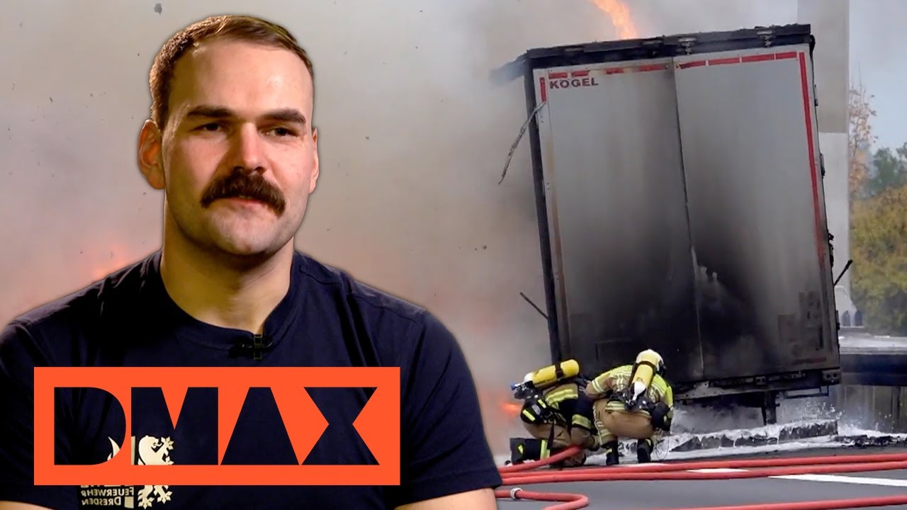 Wie löscht man ohne Wasser? LKW-Brand auf der Autobahn 😱💧 | 112: Feuerwehr im Einsatz | DMAX DE