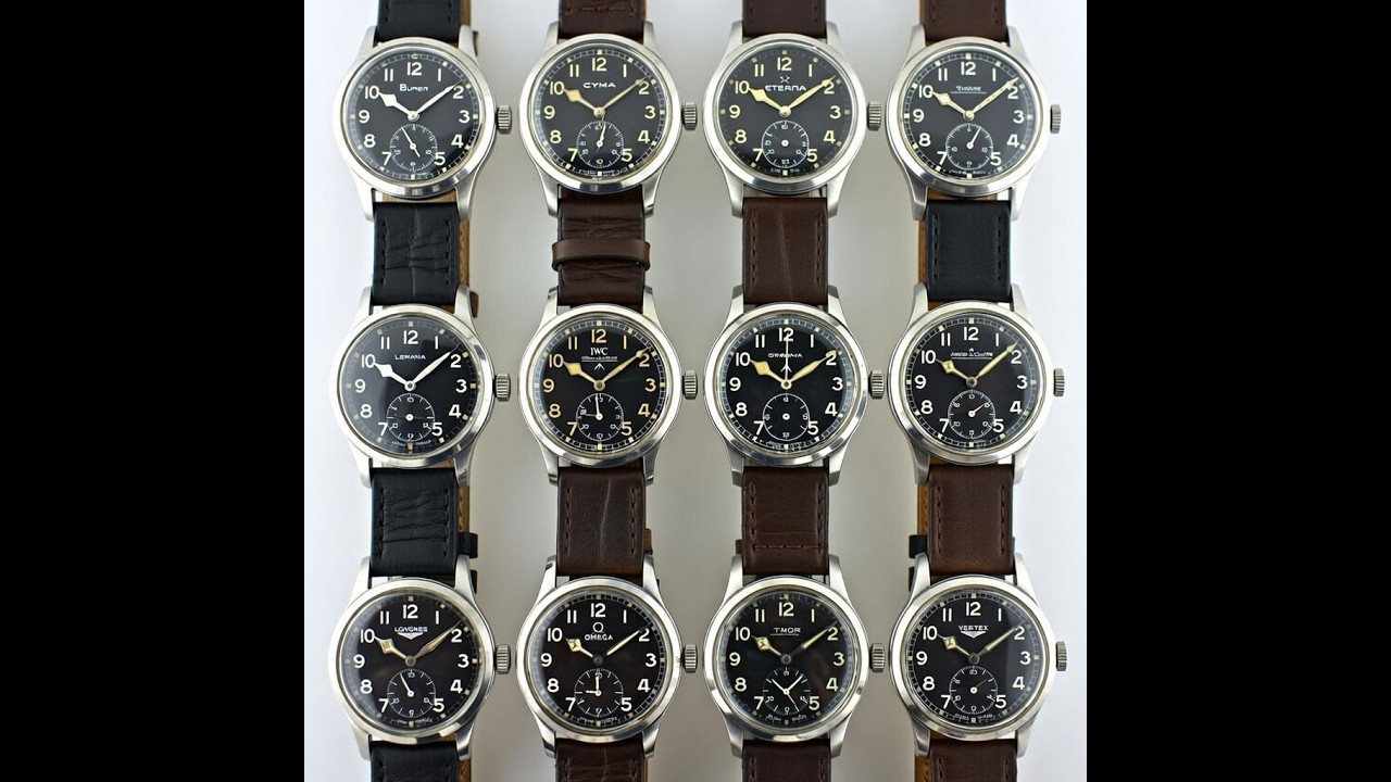 История часов W W W  Wrist Watch Waterproof Dirty Dozen