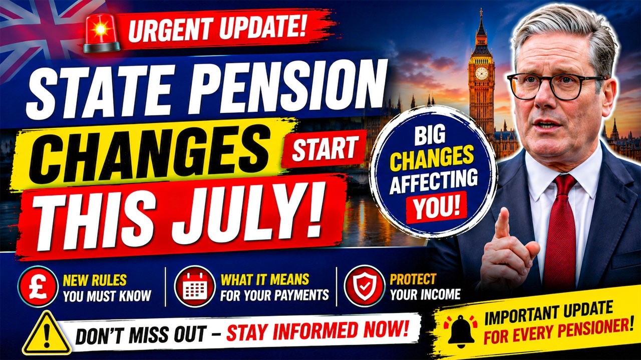 🚨 BREAKING: UK State Pension Changes Begin This July New DWP Update Explained Pensioner Should Watch
