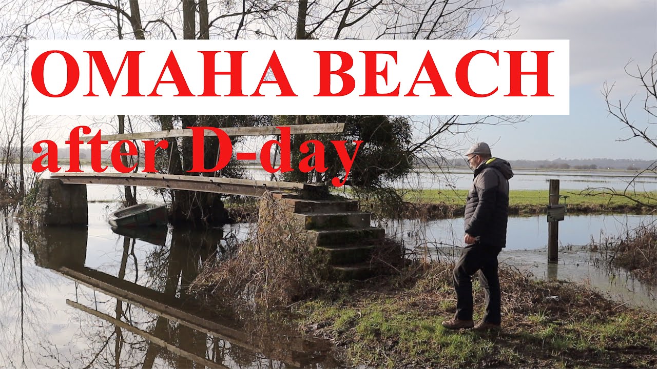 Omaha beach: The move inland after D-day, 7th to 10th June