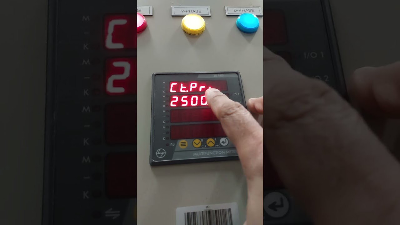 WL4410 multifunction energy meter starting current setting | stArt.A