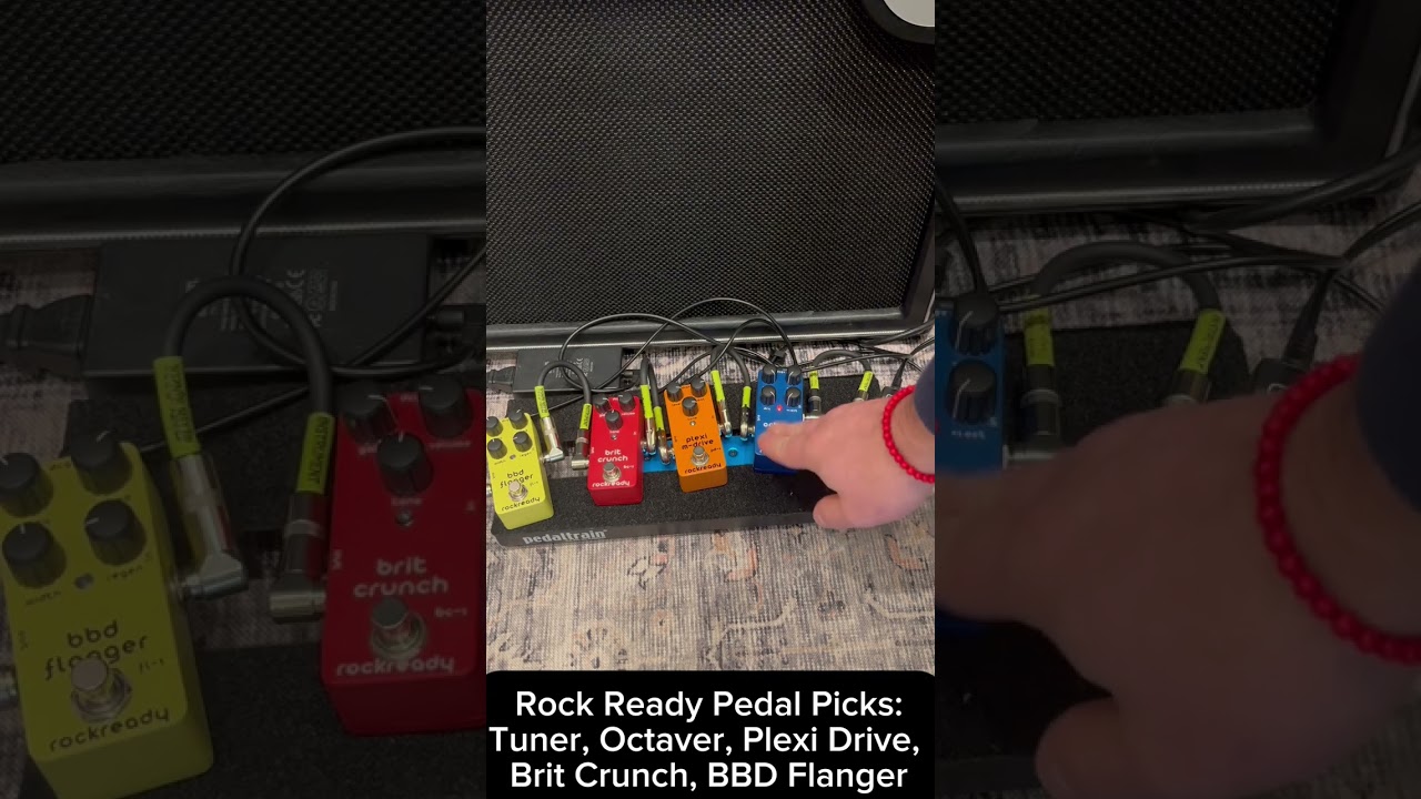 RockReady Budget Friendly Mini Pedalboard