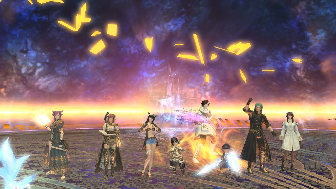 [FFXIV] UCoB H2 SGE First Clear Tuuf - The Unending Coil of Bahamut Ultimate