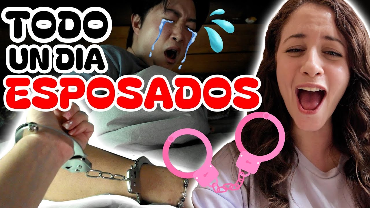 ESTUVIMOS TODO UN DIA ESPOSADOS y hasta FUIMOS AL BAÑO 💩 JUNTOS | Vlog CHALLENGE en Corea 😎
