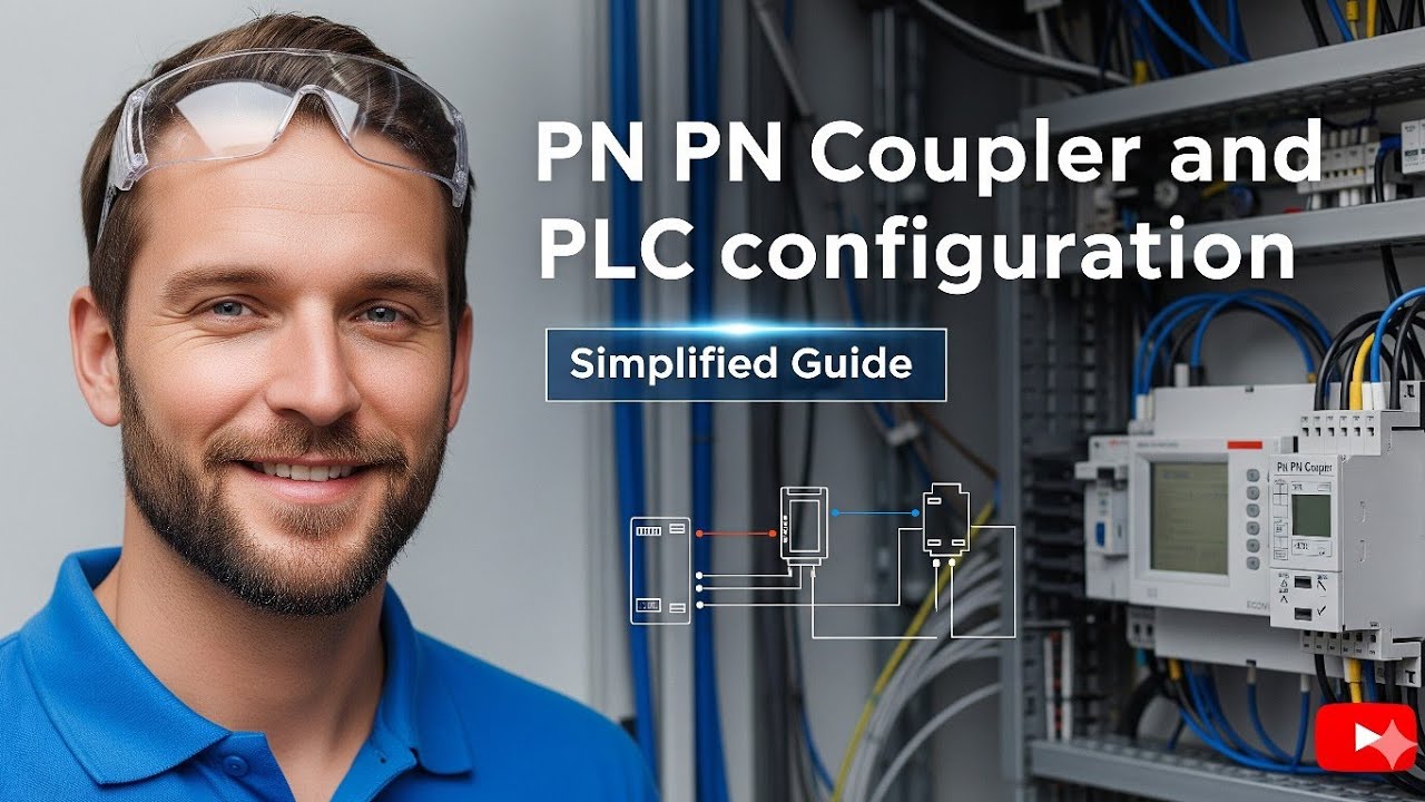 PN PN Coupler and PLCs configuration & setup #siemensplc #siemens #automation #cementplant #cement