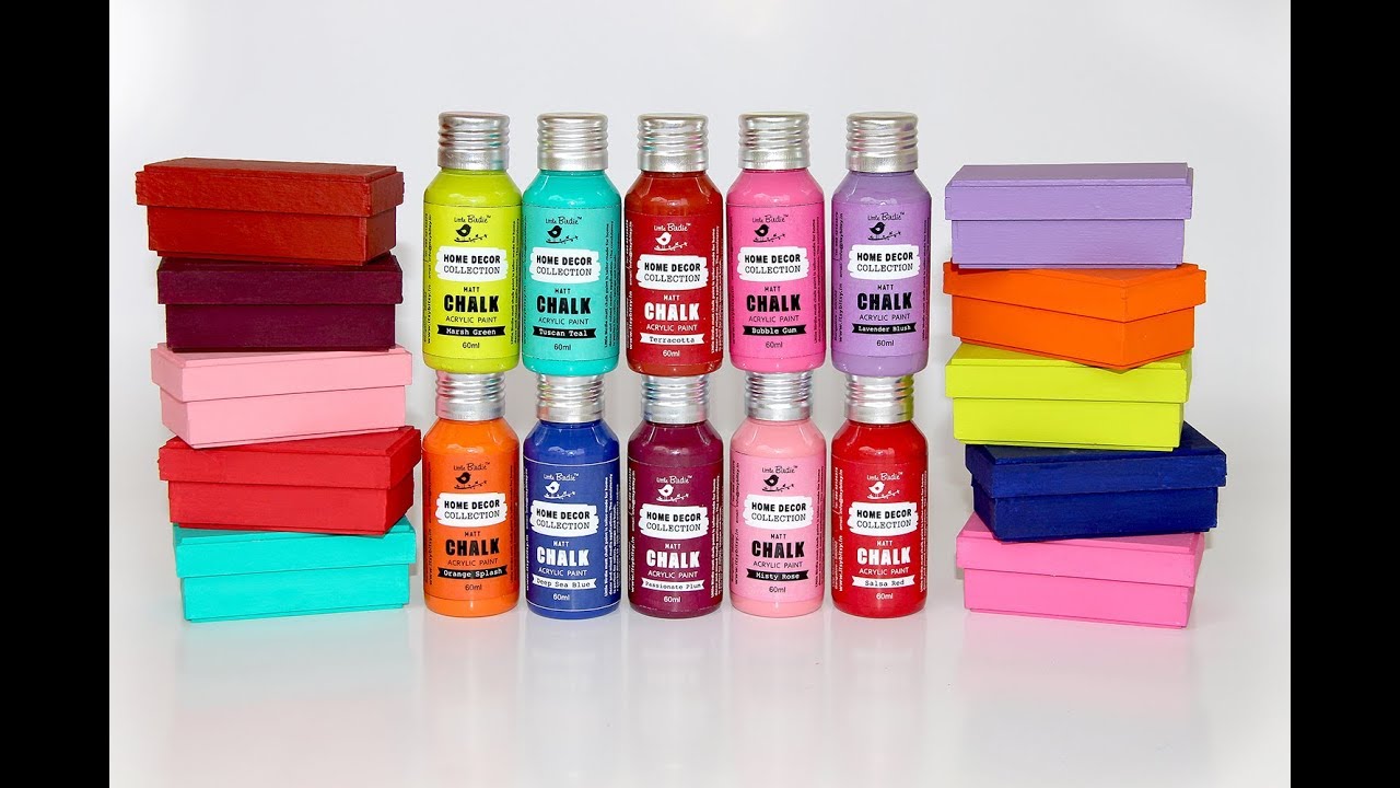 Easy Chalk Paint and Crackle Project