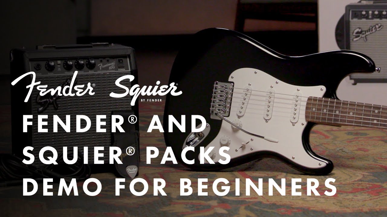 Демонстрация наборов Fender и Squier для начинающих | Fender