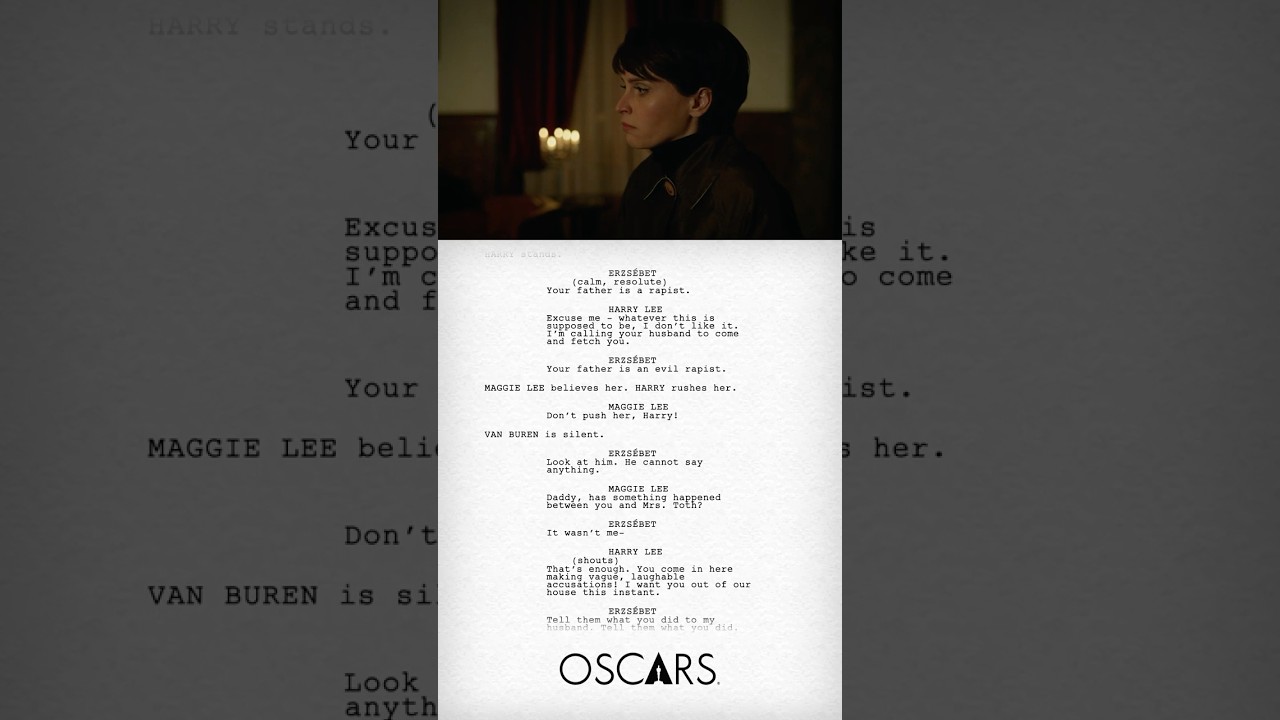 'The Brutalist' | Written by Brady Corbet & Mona Fastvold | Best Original Screenplay | 97th #Oscars