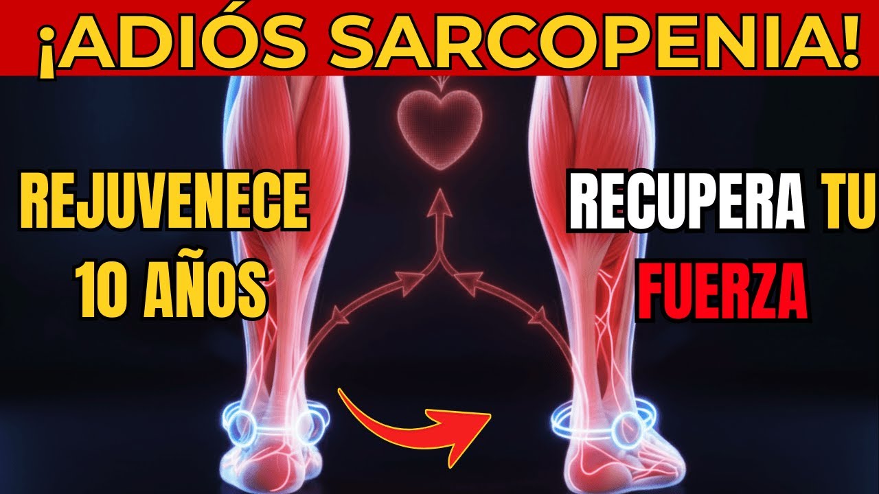 Cirujano Revela: 5 Ejercicios para ELIMINAR la Sarcopenia (Recupera Músculo a los 60)