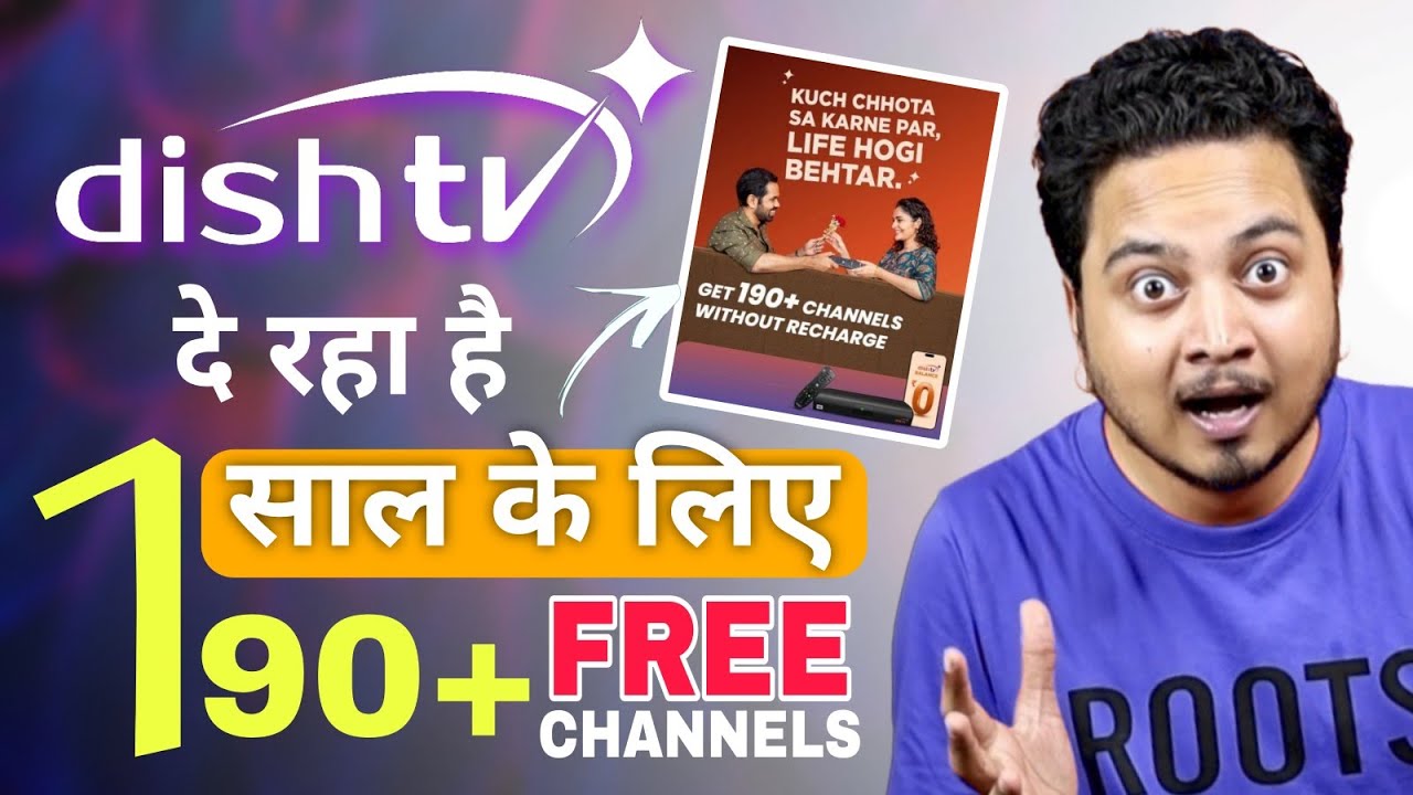 Dish TV giving 190+ Channels Free of Cost for 1 Year 🤩 | Dish TV Latest News