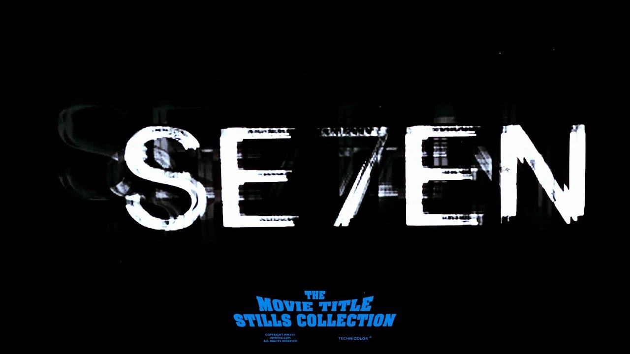 Se7en (1995) title sequence