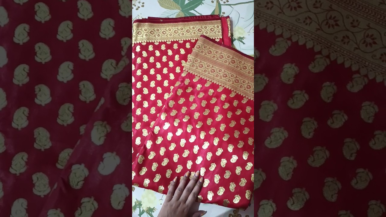 My Wedding Banarasi Saree|#shorts #trending #short #youtubeshorts #youtube #banarasi #saree #wedding