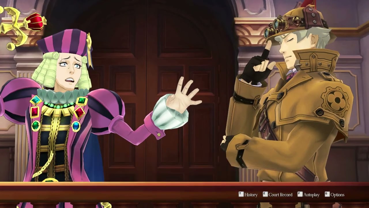 Every time the pursuit theme plays in The Great Ace Attorney 2
