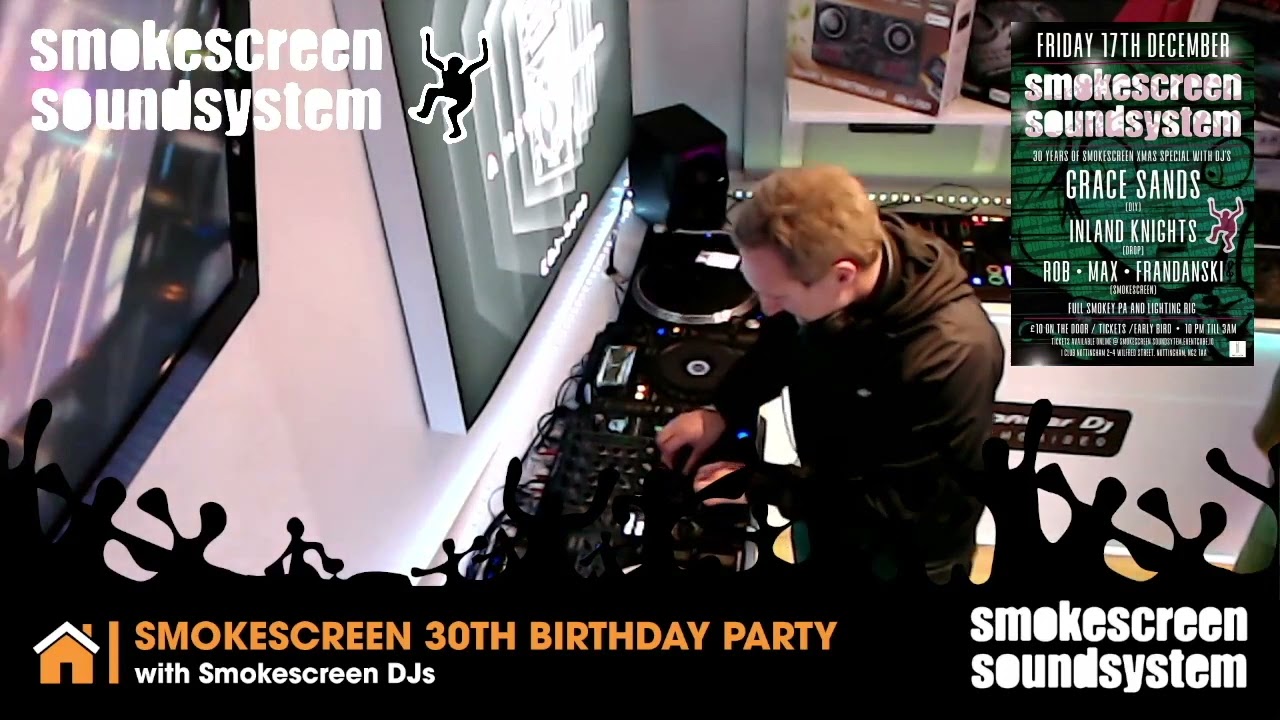 Chris - Smokescreen 30th Birthday - Live @Synthetic Pro Audio
