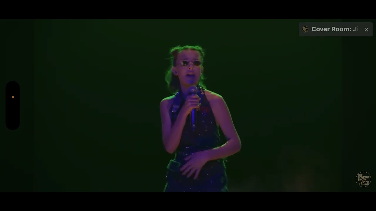 Trying to sing Millie Bobby Brown rap