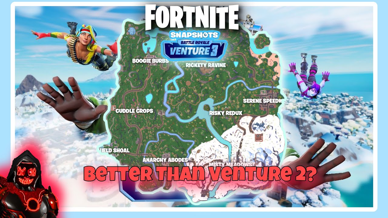 Is Snapshots Venture 3 BETTER Than Venture 2? (Fortnite Creative Map Review!)