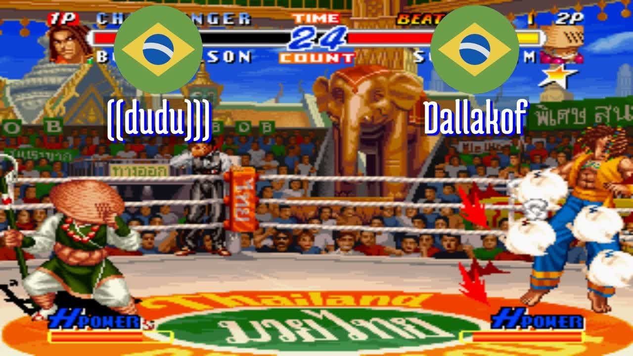 FT5 @rbff2h: ((dudu))) (BR) vs Dallakof (BR) [Real Bout Fatal Fury 2 rbff2 Fightcade] Nov 15