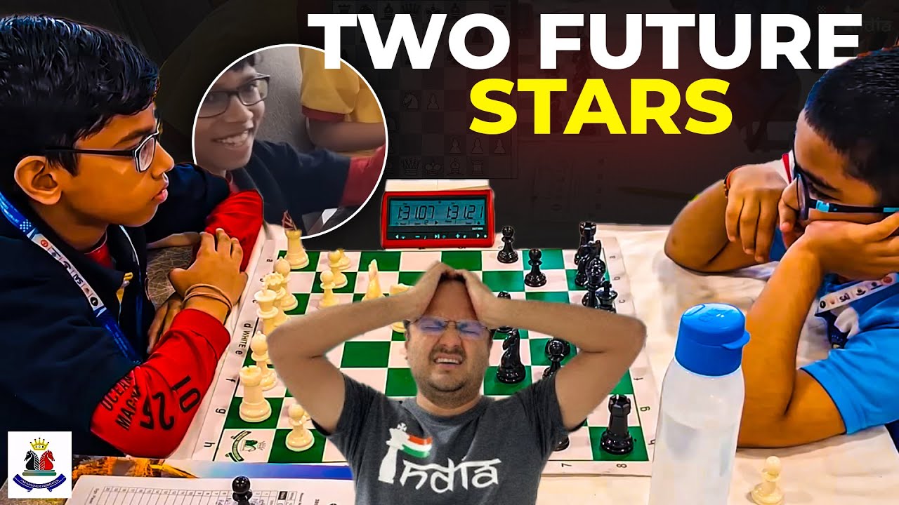 When two future stars of Indian chess clashed | Sattwik Swain vs Divith Adulla | National under-9