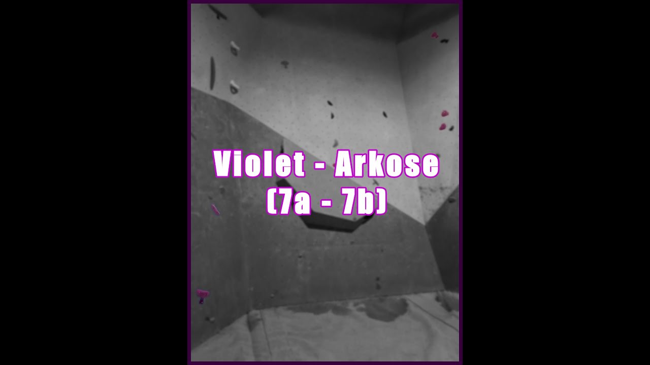#bloc Violet 7a-7b &agrave; #arkose Genevois (V7-V8 bouldering) | La grimpe expliqu&eacute;e - Tuto Escalade