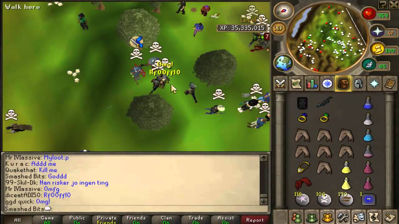 Runescape'd Smashed Bits anti rush Fail