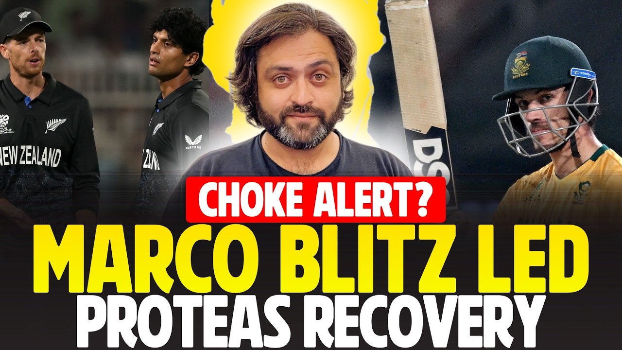 Choke Alert? Marco Jansen led SA Recovery in Semi Final: New Zealand vs South Africa | T20 World Cup