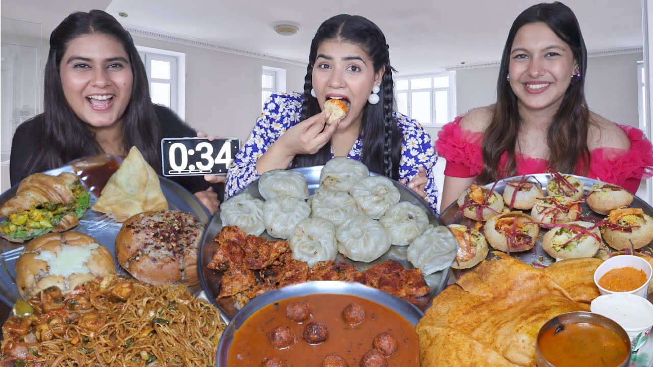 Who Knows Me Better Challenge ? Dahi Golgappe, Momos, Paneer Tikka Croissant, Dosa, Chowmein, Pizza