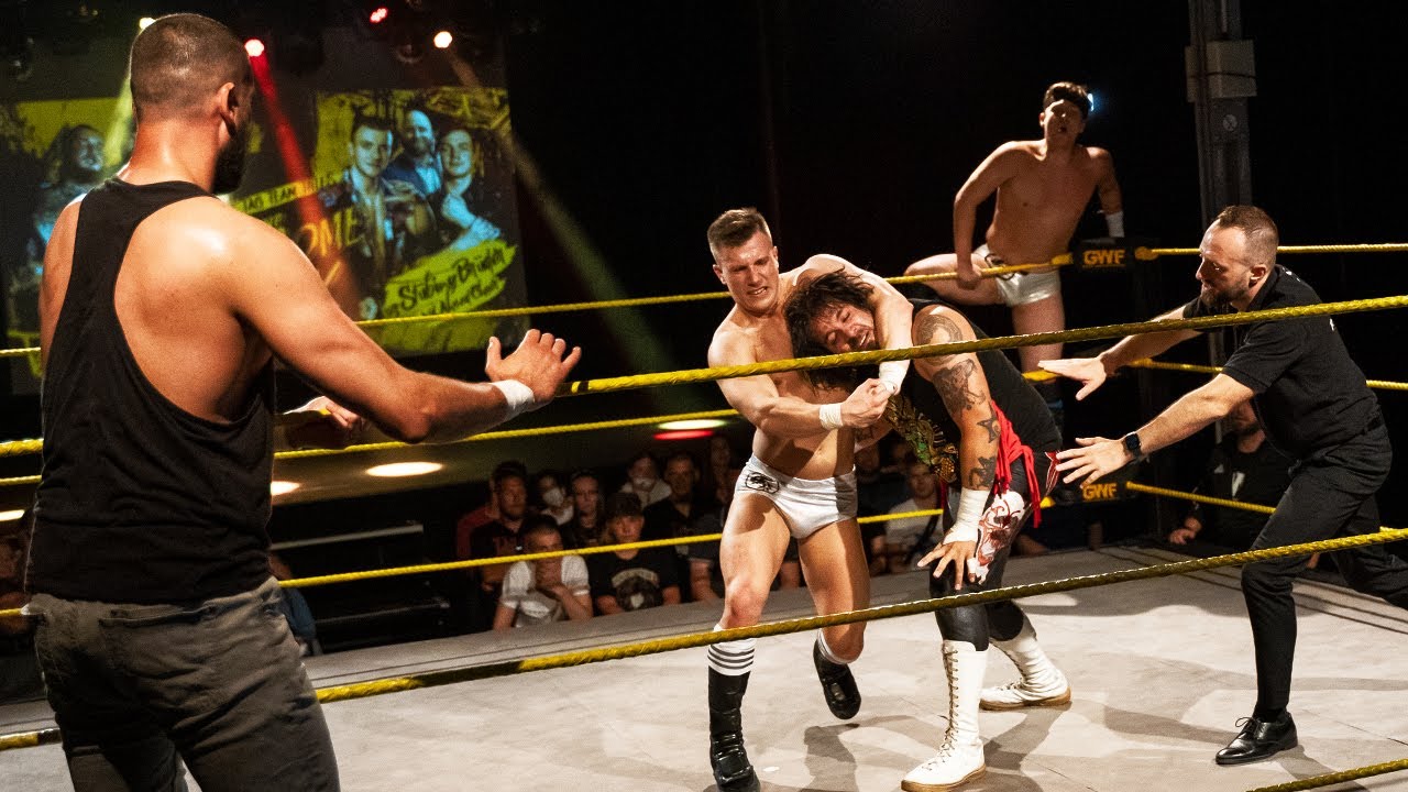 FULL MATCH &mdash; Blutsbr&uuml;der vs. St&uuml;bing Br&uuml;der: GWF Tag Team Titles Match (GWF Welcome Back)