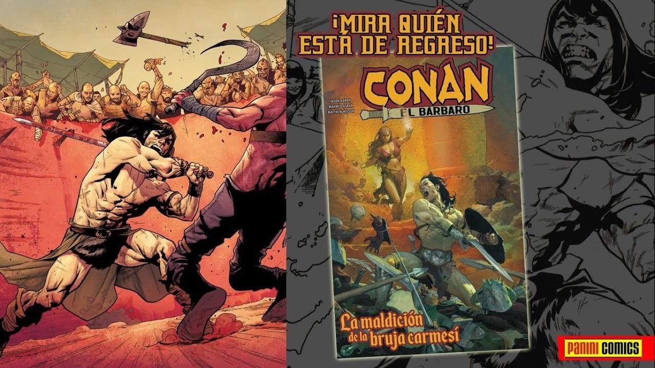 Conan El Bárbaro #1 Panini México Reseña Review ComiXmen