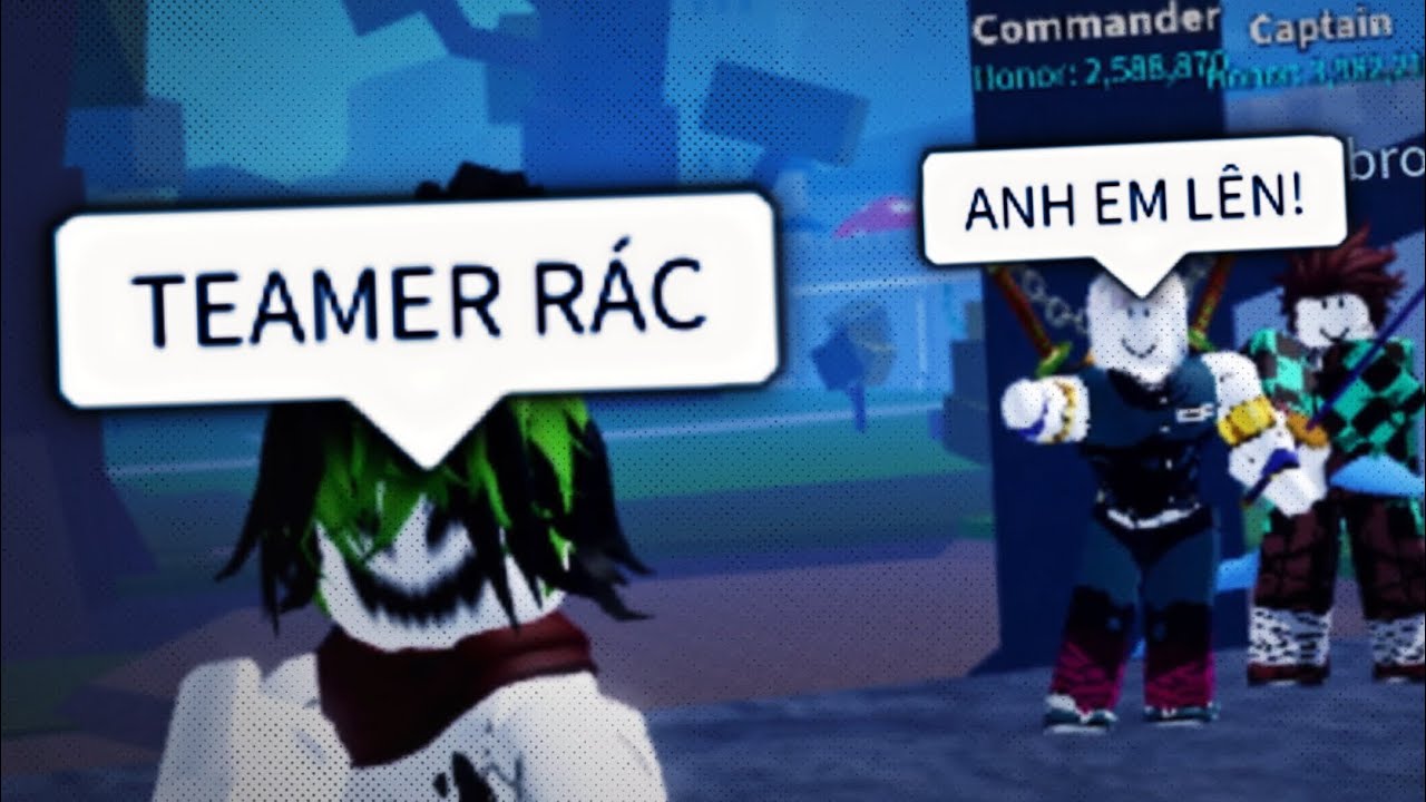 Khi Bạn Gặp TEAMERS | Blox Fruit (MEMES)