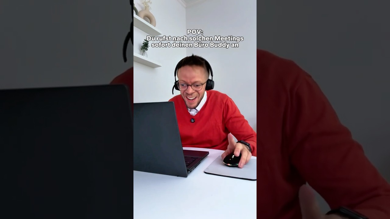POV: Du rufst nach solchen Meetings sofort deinen B&uuml;ro Buddy an #b&uuml;ro #homeoffice #wfh #remotework